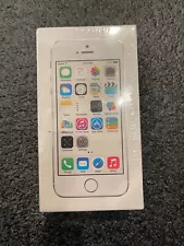 New Apple iPhone 5s - 16GB - Silver (Unlocked) A1533 Factory Sealed IOS 7