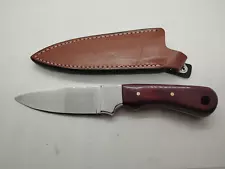 Custom Boot Knife..Integral Guard..Tapered tang..Nice!