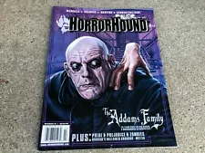 #57 HORROR HOUND vintage horror movie magazine (UNREAD) ADDAMS FAMILY