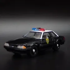 1990 90 FORD MUSTANG SSP WYOMING HIGHWAY PATROL FOXBODY 1:64 SCALE DIECAST MODEL