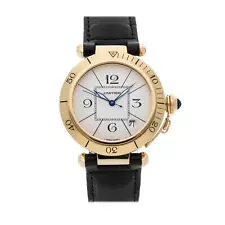 Cartier Pasha Automatic Yellow Gold 38mm Strap Watch 81750353