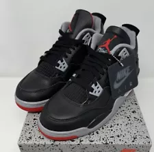 Size 6.5Y (8W) - Jordan 4 Retro Bred Reimagined (GS) - DS Brand New Factory Flaw