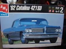 AMT 1962 PONTIAC CATALINA 421 SUPER DUTY DRAG CAR SUPER STOCK FAC. SEALED ROYAL