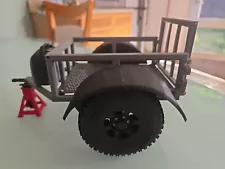 1/10 Rc Utility Trailer Fully 3d Printed With Extras Ready To Use