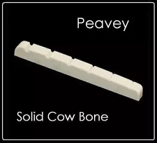 MusicianAtHeart SLOTTED BONE NUT for PEAVEY Guitar Raptor Predator And More