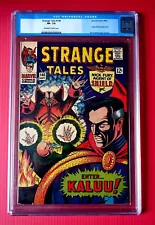 STRANGE TALES #148 ~ 2nd MILE HIGH PEDIGREE ORIGIN A. ONE CGC OLD LABEL 7.5 +COA