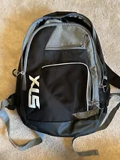 STX Lacrosse Sidewinder Backpack Black