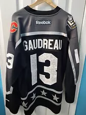 Johnny Gaudreau Calgary Flames 2017 All Star NHL Hockey Jersey Size Large