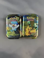 Pokemon Celebrations Mini Tin EMPTY TINS NO CARDS 2 TINS FOR SALE