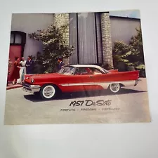 1957 DeSoto Sales Auto Car Brochure Dealership Station Wagon Fireflight Firedome