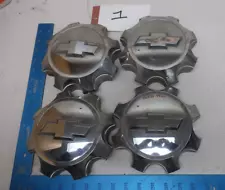 Chevy Silverado 2500 11-18 3500 11-15 Chrome Center Cap Lot of 4 9597789 (2460 1