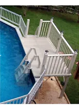 used above ground pool decks for sale