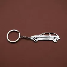 Fits for Volvo 480 Keychains Metal Key Ring Stainless Accessory Gift Car tuning