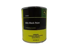 JOHN DEERE BLITZ BLACK PAINT QT. PART NUMBER: TY25642