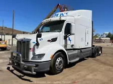 2018 Peterbilt 579 T/A Mid Roof Sleeper Semi Truck Tractor A/T bidadoo -Repair