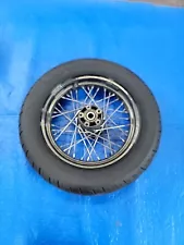 HARLEY DAVIDSON SPORTSTER REAR WHEEL XL883 1200 RIM TIRE 150/80 B16 40 SPOKES