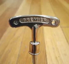 Vintage Premier Slotted Drum Key. #615. Fits Premier Olympic Hayman Leedy Ajax