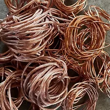 New Listing8 Pounds Bare Bright Scrap Copper Wire Metal Melt