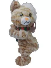 Gemmy Animated Plush Christmas Twerking Dancing Cat Santa Hat Babies Got Back