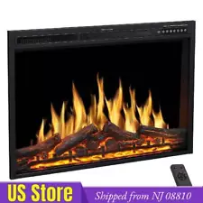 37 Inch 750W/1500W Electric Fireplace Insert ,from NJ 08810