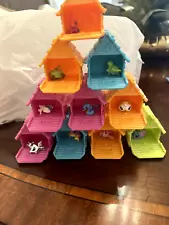 Lot of 10 Animal Jam Adopt A Pet Series 1 includes houses