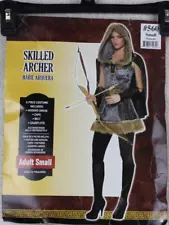 Skilled Archer Halloween Costume for Women, Size Small Preowned