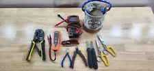 Lot of USED WHOLESALE Klein Tools Electricians Tools ELECTRICAL Scissors BUNDLE