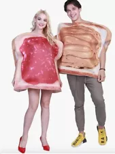 Peanut butter and jelly Halloween costume For 2 People