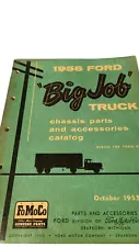 New ListingOriginal 1956 Ford Truck Series 700-900 Chassis Parts & Accessories Catalog