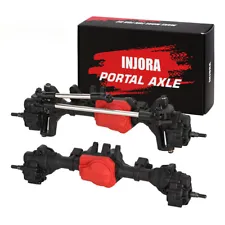 INJORA Complete or Front or Rear Straight Portal Axles for 1/10 RC Crawler TRX4