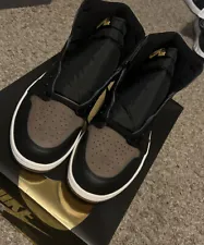 Nike Air Jordan 1 Retro High OG Palomino Men's DZ5485-020 Size 14 Brown Black