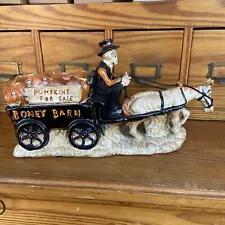 New ListingYankee Candle Double Boney Bunch Wagon Pumpkins for Sale Tealight Holder