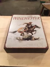 Winchester Cowboy Concealment Box Wall Mounted Guns Safe New