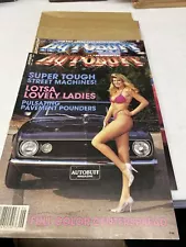 5 New Uncirculated Autobuff Car Magazines 1983 85 86 87 Excellent Condition