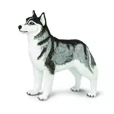 SIBERIAN HUSKY DOG Animal Figurine Safari Ltd. toy