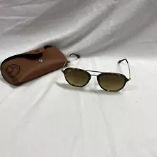 Ray Ban Sunglasses RB4273 Havana Brown Amber Lens 710/85 No Scratches w/Case