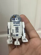 Genuine Hasbro 2004 LFL R2-D2 Robot Cake Topper Collectible Battery Operated Toy