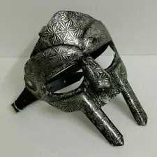 MF Doom Mad-villain Mask Mild Steel Face Mask for Cosplay Movie Role Play Costum