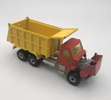 Siku No. 2514 Volvo Dump Truck Diecast Red Yellow West Germany