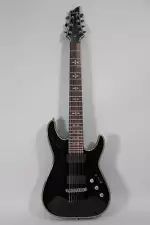 2008 Schecter Hellraiser C-7 7-String Black Finish Electric Guitar