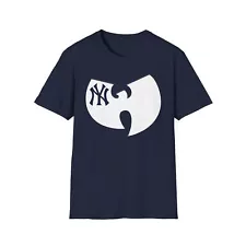 NEW YORK Wu Tang Clan Yankees Gilden Tshirt Baseball