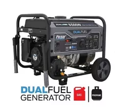 Pulsar Portable Gas/LPG Dual Fuel Generator - 5500 Rated Watts & 6500 Peak Watt