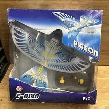 E Bird Pigeon Award Winning Blue Flying Bird 2.4 GHz RC- Control Range to 90 ft