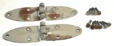 79 Toyota FJ40 Land Cruiser OEM 2pc set OEM Hood Hinges R L w Bolts hoodhinge RL