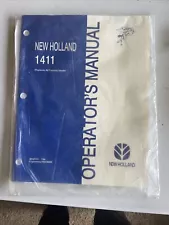 New Holland Operator’s Manual 1411 Discbine Mower Conditioner 42141111