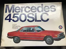 Entex Mercedes 450 SLC Model car Kit 1/12 scale 9020 vintage SEALED