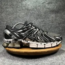 ASICS Gel-Sendai 2 Onyx Running Shoes Flash SILVER BLACK Mens Shoes size 11.5