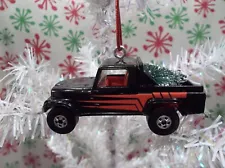 JEEP SCRAMBLER CHRISTMAS ORNAMENT FREE SHIPPING 25YRS ON EBAY 100%