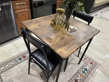 3-Piece Dining Room Kitchen Table & 2 Chairs Furniture Set for Home