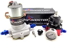 140 GPH HOT ROD RACING Electric Fuel Pump Kit with Reg & Gauge 14 PSI Universal (For: 1985 Charger Shelby)